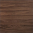 Furniture of America Beck Solid Wood Rectangular Dining Table in Walnut