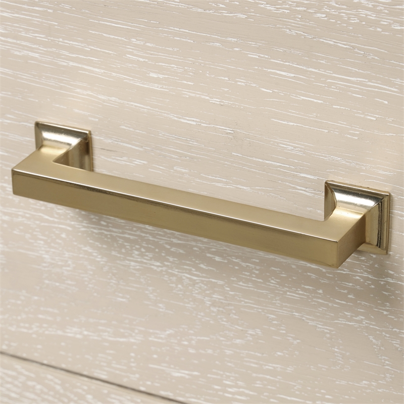 Furniture of America Don Solid Wood Extendable Dining Table in Oak