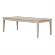 Furniture of America Don Solid Wood Extendable Dining Table in Oak
