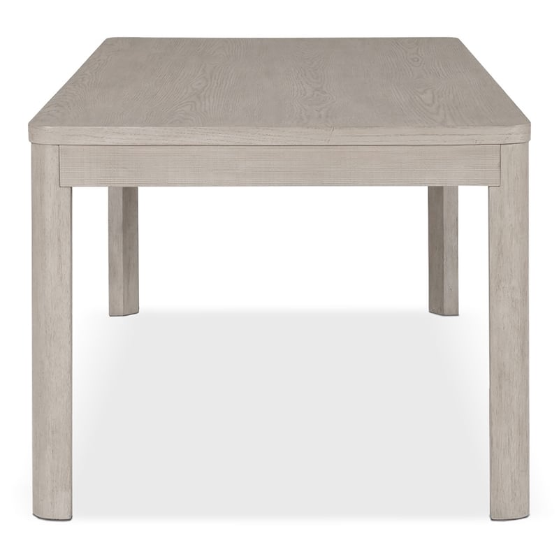 Furniture of America Austin Solid Wood Soft Rounded Edges Dining Table in Oak