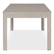 Furniture of America Austin Solid Wood Soft Rounded Edges Dining Table in Oak