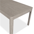 Furniture of America Austin Solid Wood Soft Rounded Edges Dining Table in Oak