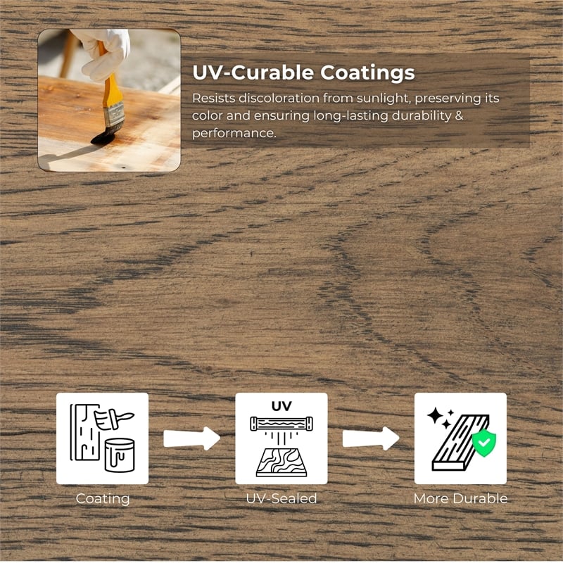 Furniture of America Narella Wood Round End Table in Black and Brown