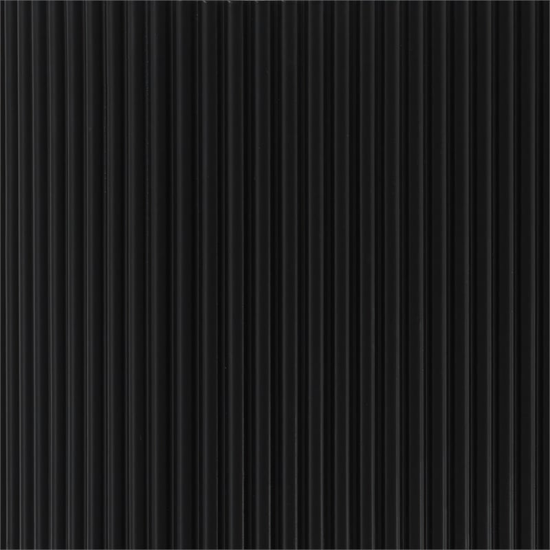 Furniture of America Beryl Genuine Marble Top and Wood Coffee Table in Black