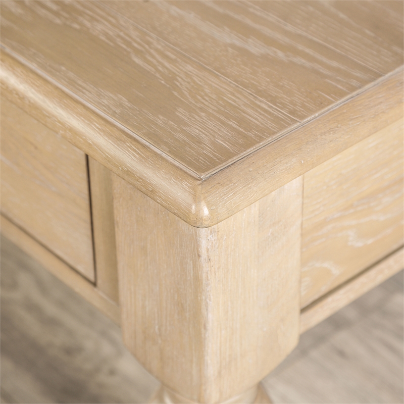 Furniture of America Shelimar Solid Wood Storage Rectangle Coffee Table in Beige