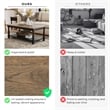 Furniture of America Peregrine Wood Storage 3-Piece Coffee Table Set in Black