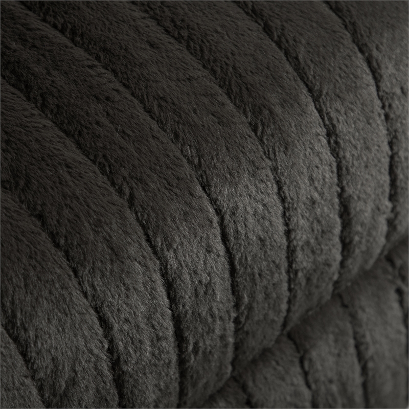 Furniture of America Viridor Fabric Power Recliner Glider Swivel Gray Recliner