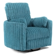 Furniture of America Viridor Fabric Power Recliner Glider Swivel Green Recliner