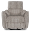 Furniture of America Viridor Fabric Power Recliner Glider Swivel Taupe Recliner