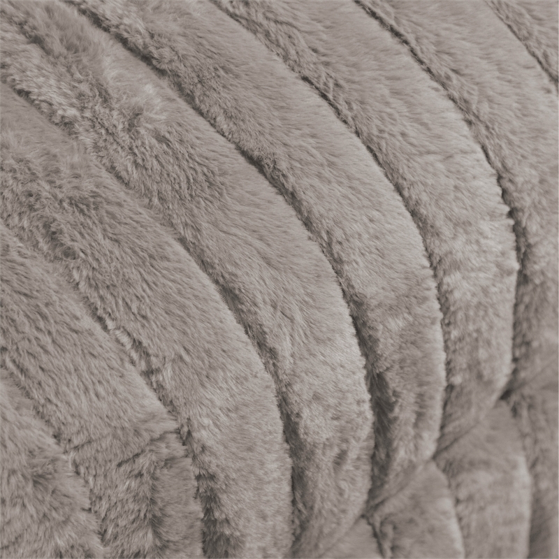 Furniture of America Viridor Fabric Power Recliner Glider Swivel Taupe Recliner