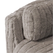 Furniture of America Viridor Fabric Power Recliner Glider Swivel Taupe Recliner