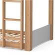 Furniture of America Shera Wood 2-Piece Bunk Bed and Dresser Set in Brown