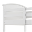 Furniture of America Agis Wood 2-Piece Bunk Bed and Chest Set in White
