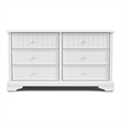 Furniture of America Dranden Wood 2-Piece Bunk Bed and Dresser Set in Blue