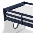 Furniture of America Dranden Wood 2-Piece Bunk Bed and Dresser Set in Blue