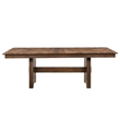 Furniture of America Velto Solid Wood 7-Piece Dining Table Set in Walnut