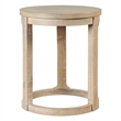 Furniture of America Wodela Solid Wood Nesting End Table in Natural