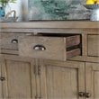 Trent Home 4-drawer Reclaimed Pine Sideboard in Weathered Brown