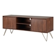 Trent Home Modern Solid Mango Wood TV Media Stand for TVs up to 60
