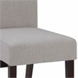 Trent Home Transitional Dining Chair in Light Beige Linen Look Fabric (Set of 2)
