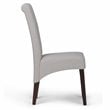 Trent Home Transitional Dining Chair in Light Beige Linen Look Fabric (Set of 2)