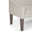 Trent Home Upholstered Bedroom Bench in Platinum and Brown