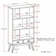 Trent Home Solid Hardood 64 