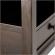 Trent Home Solid Wood Coffee Table with Drawers in Hickory Brown