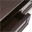 Trent Home Solid Wood Coffee Table with Drawers in Hickory Brown
