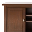 Trent Home Rustic Wood TV Media Stand for TVs up to 47
