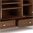 Trent Home Rustic Wood TV Media Stand for TVs up to 47