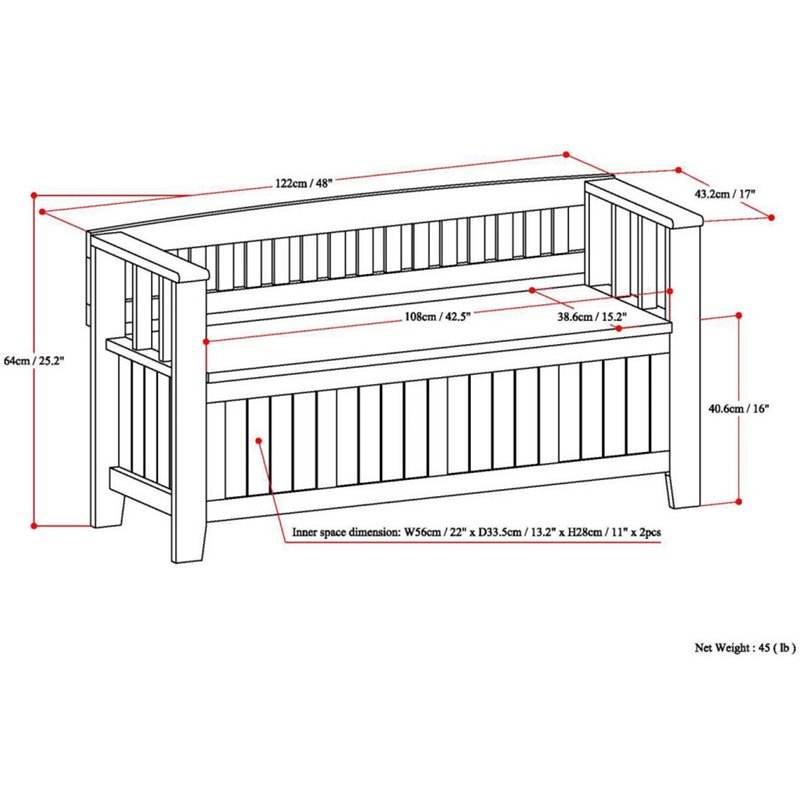 Trent Home Wood 48