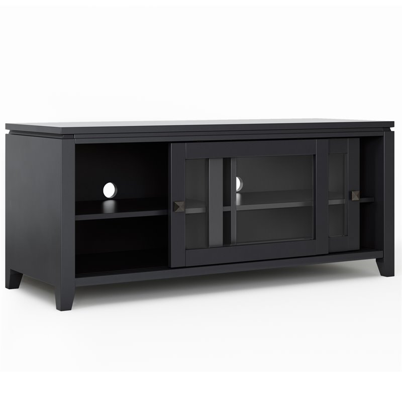 Trent Home Modern Solid Wood TV Media Stand for TVs up to 48