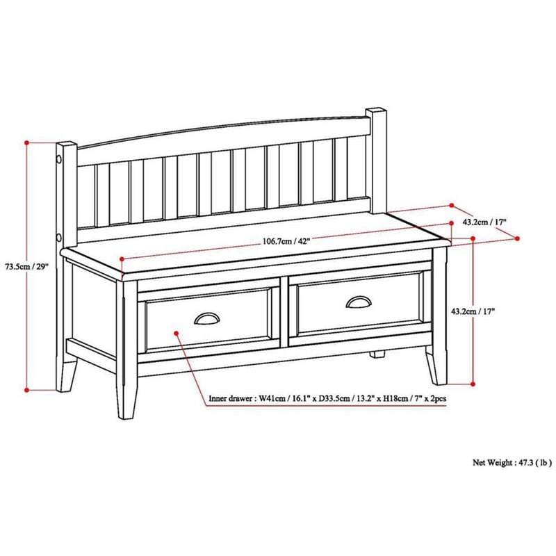 Trent Home Wood 42