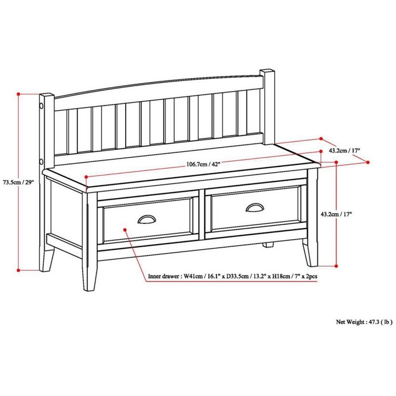 Trent Home Wood 42