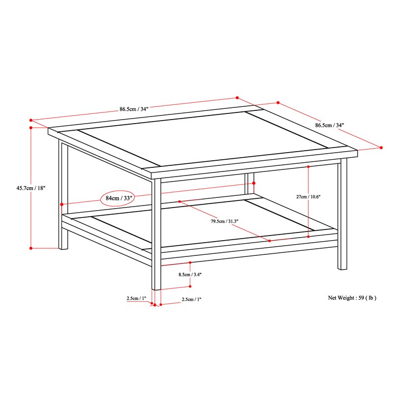 Trent Home Mango Wood and Metal 34