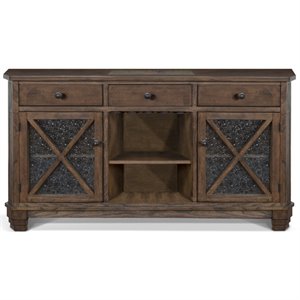 Sunny Designs Savannah Buffet in Antique Charcoal