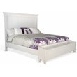 Sunny Designs Carriage House Storage Footboard Eastern King Bed in Off White