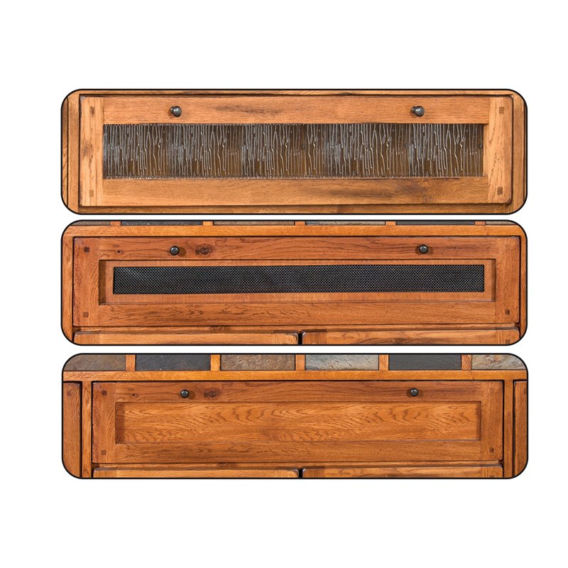 Sunny Designs Sedona Counter Height TV Console for TVs up to 70