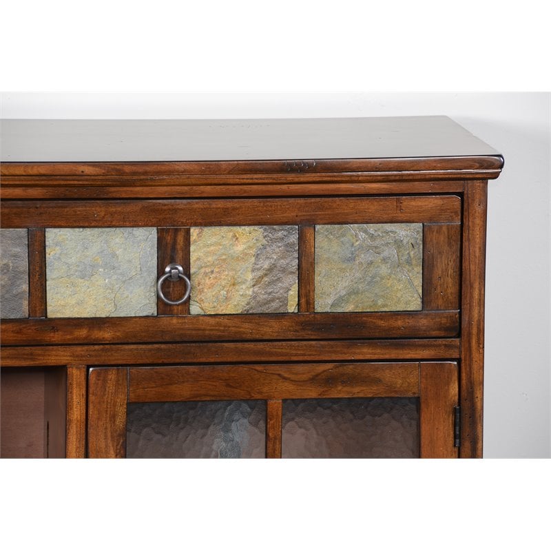 Sunny Designs Santa Fe Wood TV Console for TVs up to 65