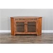 Sunny Designs Sedona Wood Corner TV Console for TVs up to 60