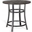 Sunny Designs Metroflex Mid-Century Wood Counter Height Table in Tobacco Leaf