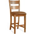 Sunny Designs Sedona 30&quot Transitional Wood Barstool in Rustic Oak