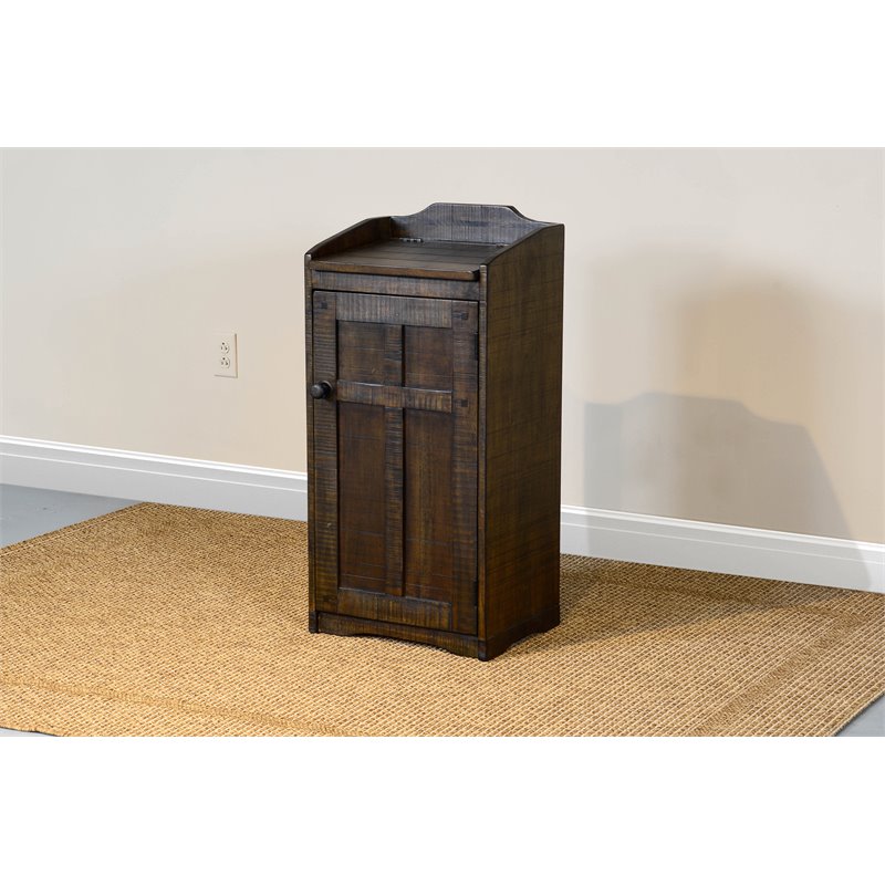 Rustic 13 Gallon Kitchen Trash Can