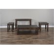 Sunny Designs Homestead Rough Sawn Mahogany Wood Coffee Table in Tobacco Leaf