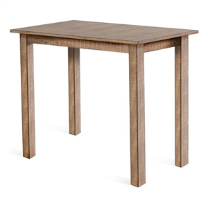Marina Beach Pebble Counter Wood Table