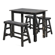 Marina Black Sand Counter Wood Table