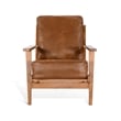 Sunny Designs Sedona Mahogany Accent Chair with Cushions in Light Brown
