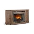 Sunny Designs Doe Valley Traditional Mahogany Wood TV Console in Buckskin/Brown