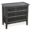 Sunny Designs Marina Black Sand Wood End Table
